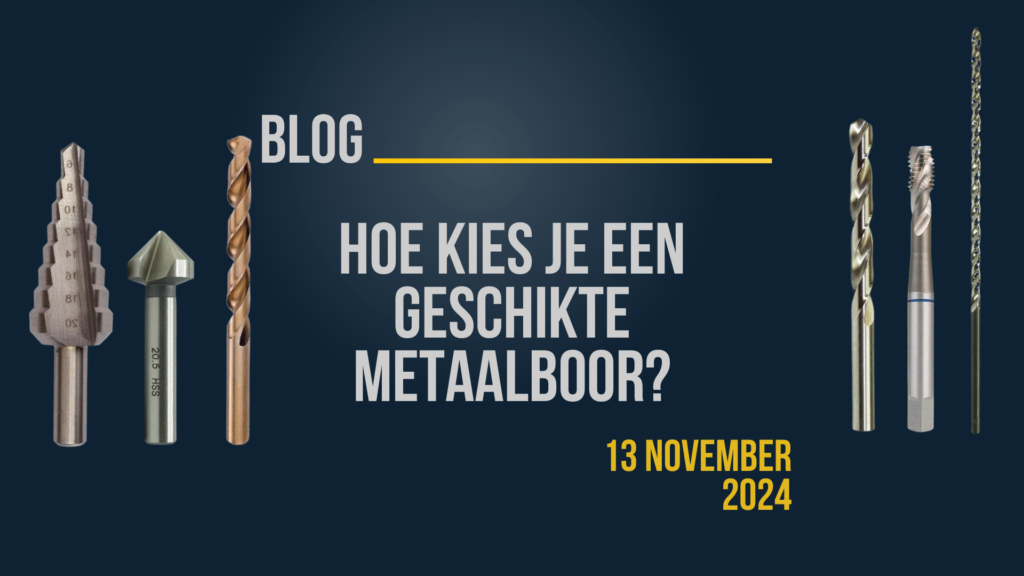 Banner: Hoe kies je een geschikte metaalboor