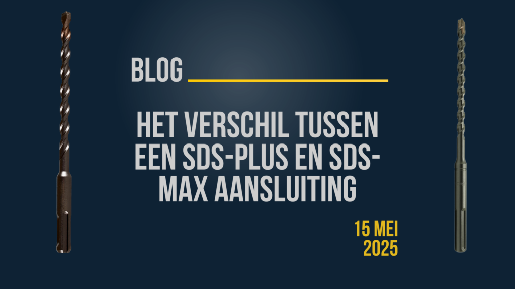 Banner: Het verschil tussen een SDS-plus en SDS-max aansluiting