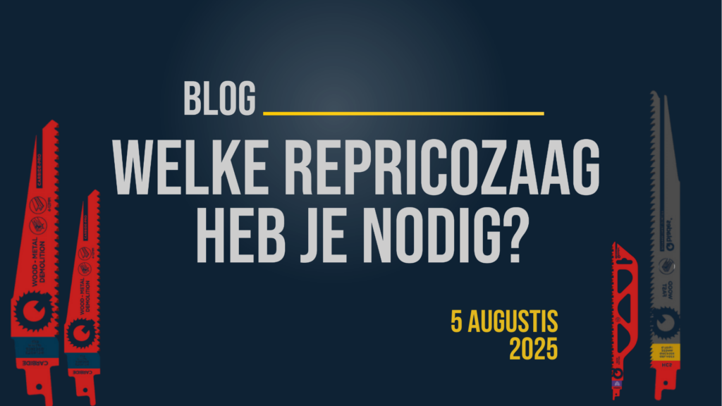 Banner: Welke repricozaag heb je nodig