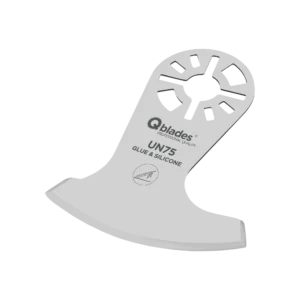 Qblades UN75 | Segmentmes RVS sikkel 55x0.9mm | 1 stuks